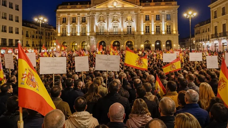 Oviedo, plaza llena: más de 4.000 asistentes muestran su solidaridad con Ceuta y protestan contra Sánchez