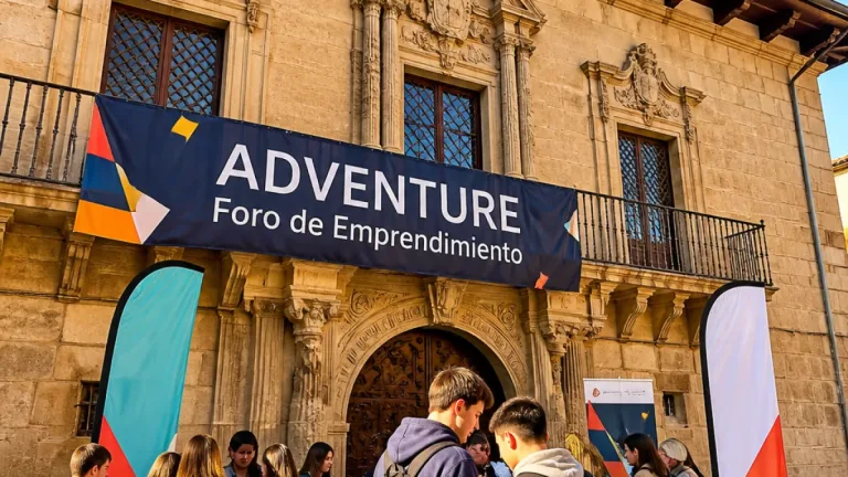 Pamplona acoge ADVENTURE, foro que acerca el emprendimiento a jóvenes en el Palacio del Condestable