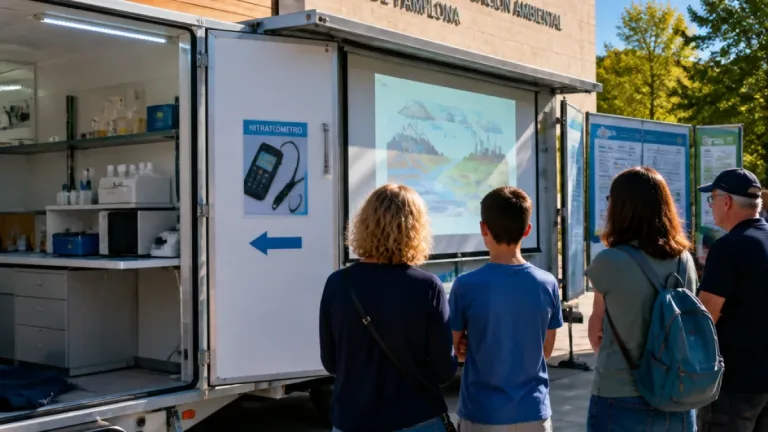 Pamplona acoge 'Ciencia nómada - La Caravana' para divulgar el ciclo del nitrógeno