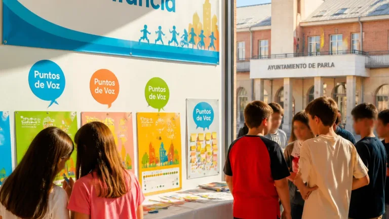 Parla impulsa la participación infantil para revalidar el sello de Ciudad Amiga de la Infancia