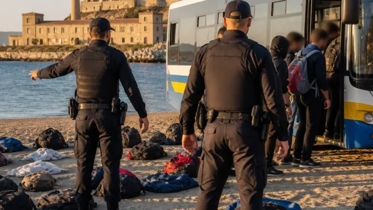 Policía intensifica filiación de menores en la playa del Trampolín para acceder a plazas habilitadas