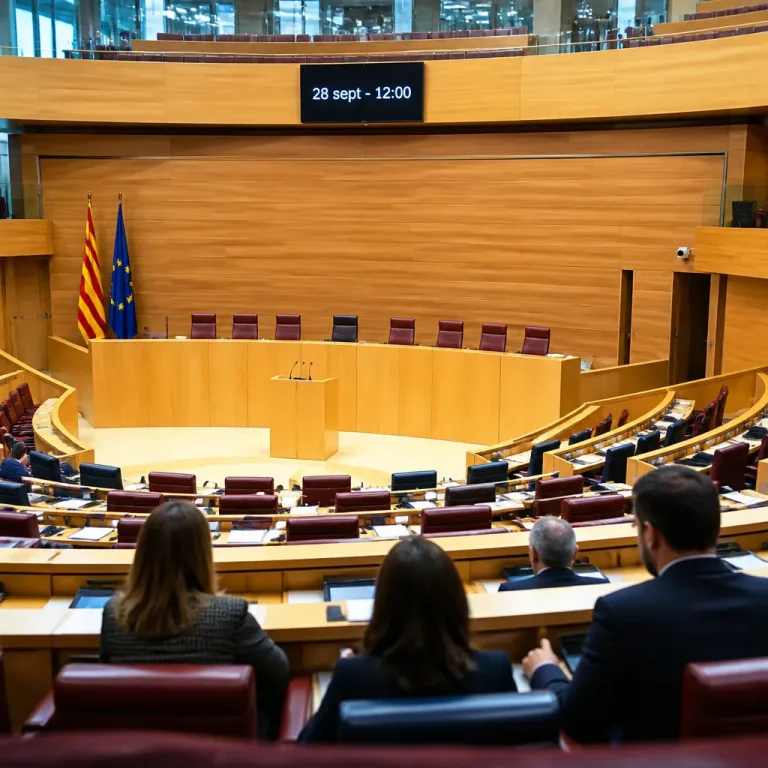 Les Corts celebrarán el Debate de Política General del 28 al 30 de septiembre