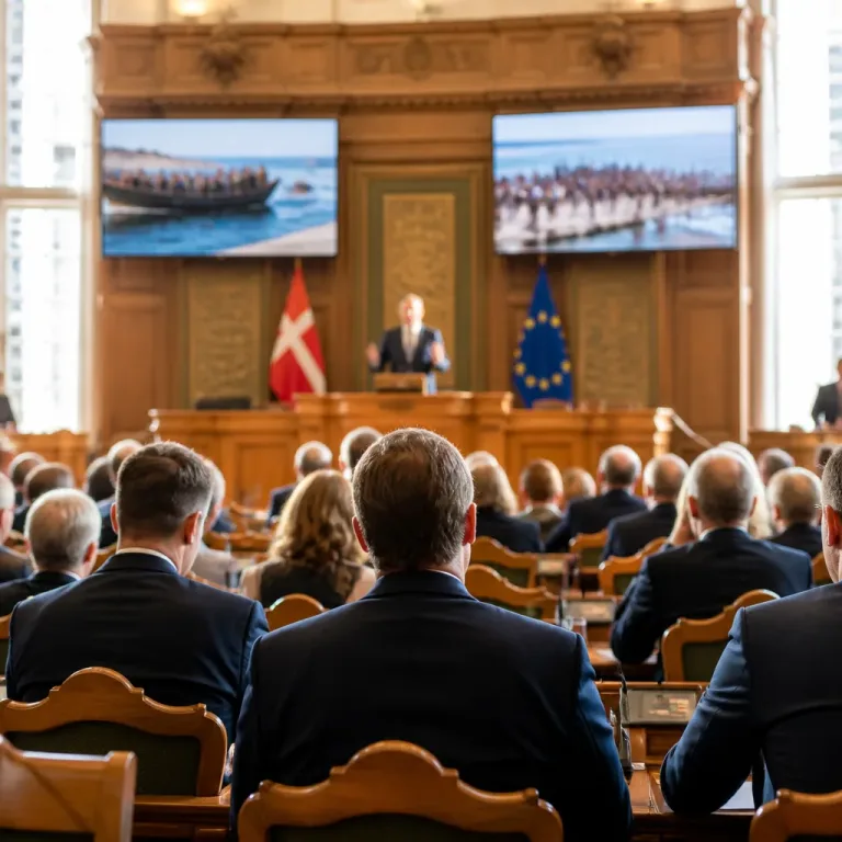 Primera ministra danesa respalda medidas duras y critica la crisis migratoria en Ceuta ante el Parlamento