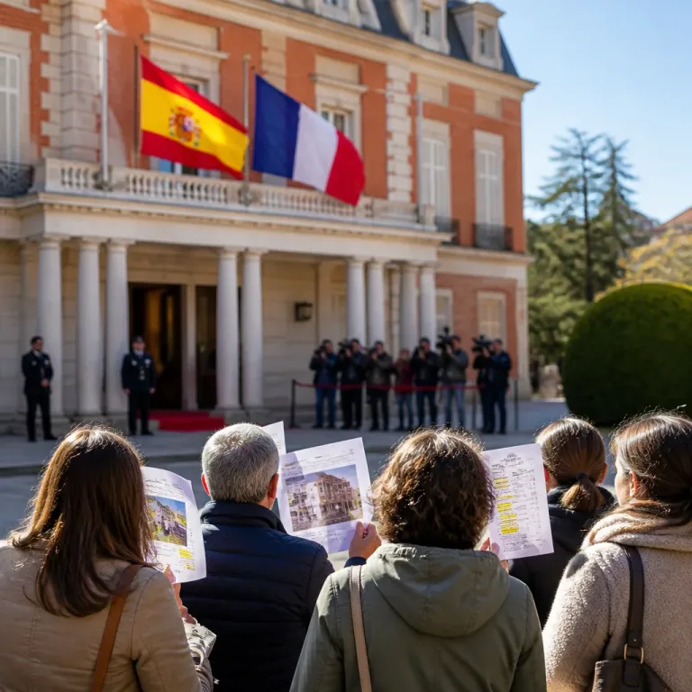 Vivienda e inflación centran la agenda política mientras Macron inicia visita de Estado
