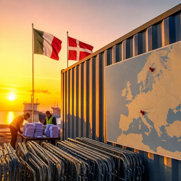 Italia y Dinamarca sellan coincidencia para endurecer la política migratoria en la UE