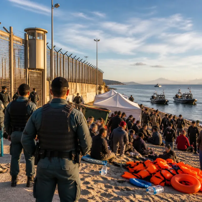 España y Marruecos refuerzan la seguridad en Ceuta ante nuevo llamamiento para entrar este 15 de agosto