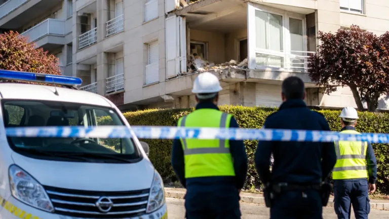 Pontevedra: dos balcones se desploman en un edificio de Playa América sin causar heridos
