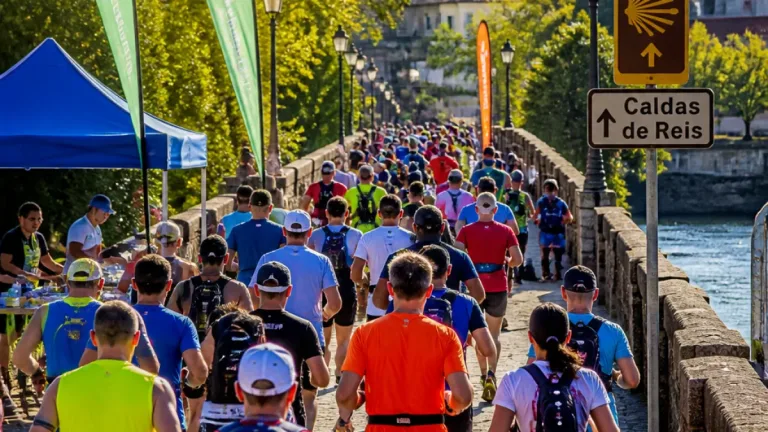 Pontevedra estrena el medio maratón 'Correndo no Camiño' entre O Burgo y Caldas de Reis