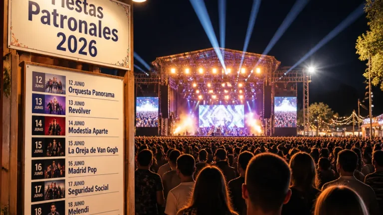 Pozuelo de Alarcón anuncia la programación musical de sus fiestas patronales 2026