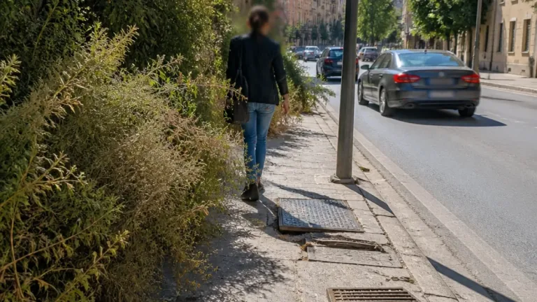 PSOE alerta del peligro para peatones y vehículos en la Avenida de Sutullena de Lorca