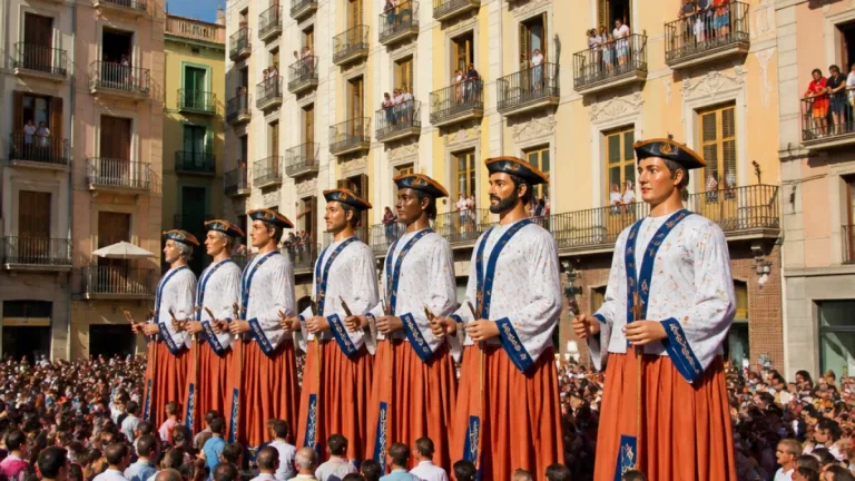 Reus celebra la XXV Trobada de Gegants y estrena trajes de los Japonesos en su 70.º aniversario