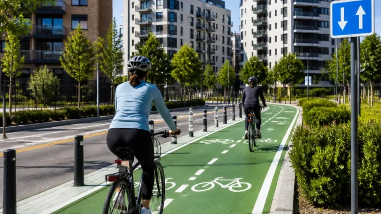 Rivas-Vaciamadrid concluye el carril bici en calle Junkal y conecta los tres barrios