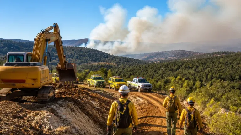 Salamanca refuerza defensas para impedir que el incendio de Las Hurdes entre en la provincia