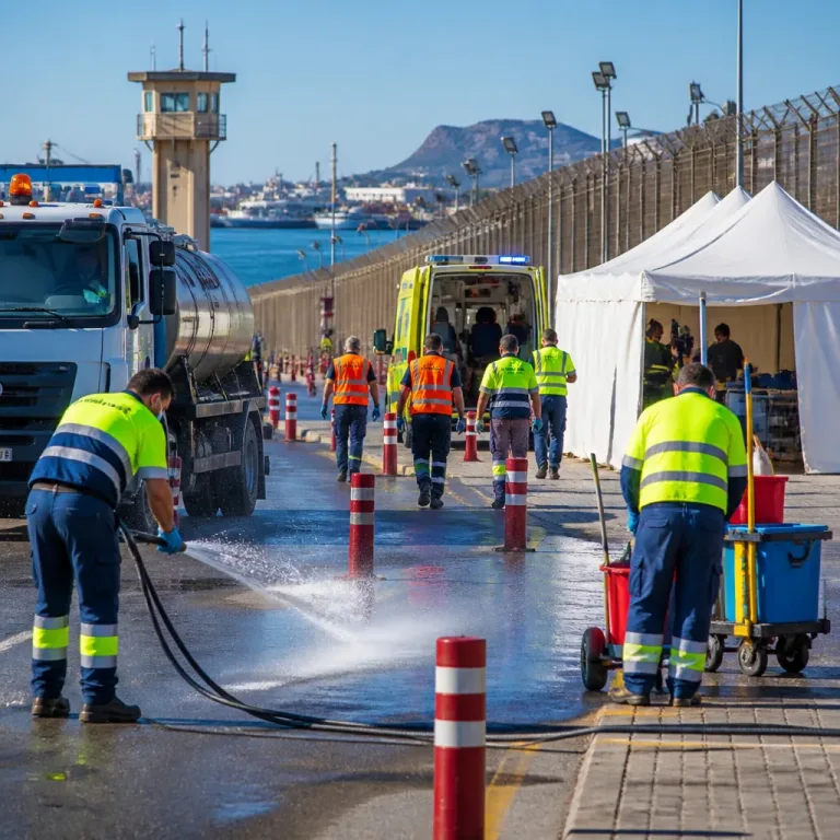 Ceuta activa un plan sanitario y ambiental ante la permanencia de miles tras la avalancha