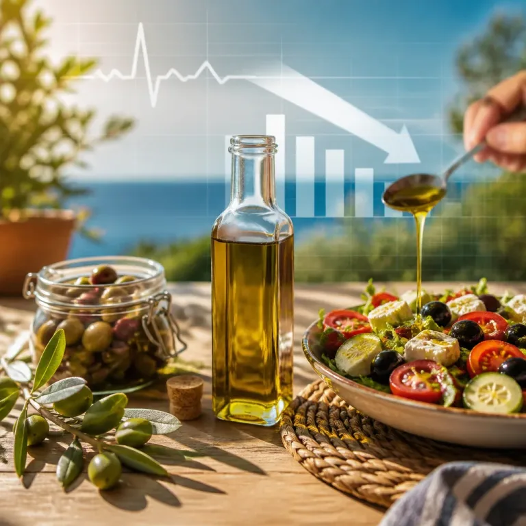 Estudio vincula el consumo sostenido de AOVE con menor probabilidad de eventos cardiovasculares