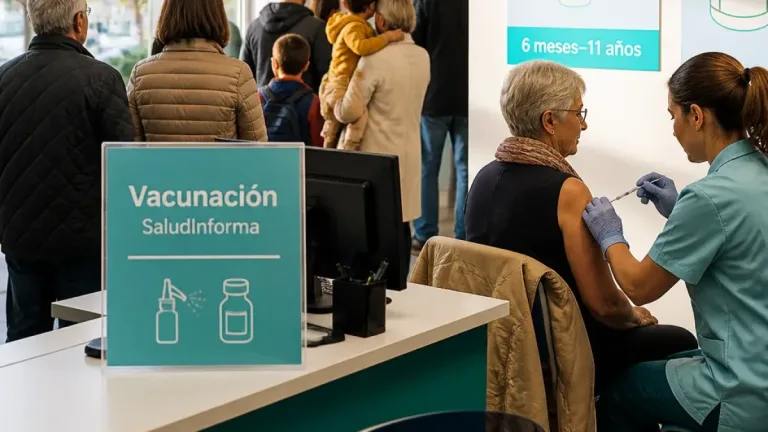Aragón inicia la vacunación antigripal y frente a la COVID para mayores, niños y grupos de riesgo