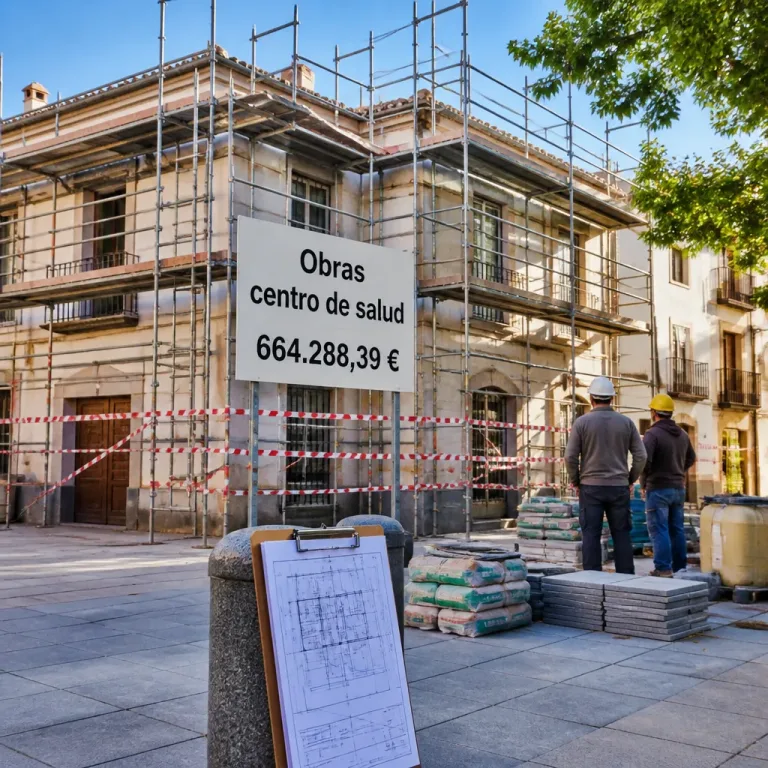 Castilla‑La Mancha vuelve a licitar la reforma del centro de salud de La Pueblanueva con 664.288 euros