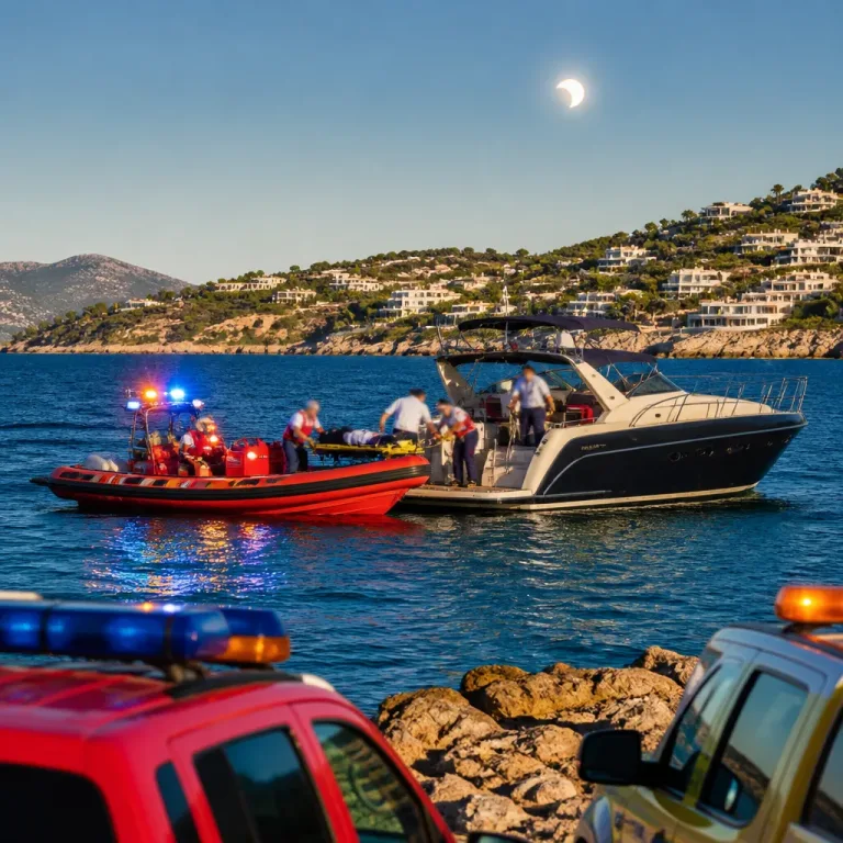 Fallece un hombre en Ibiza durante el operativo por el eclipse a pesar de la asistencia sanitaria