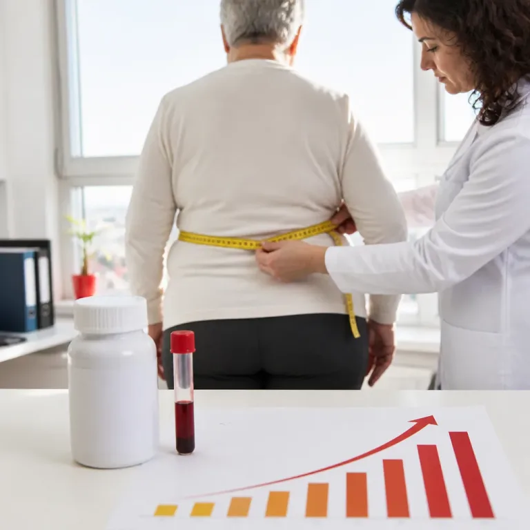 Grasa abdominal y falta de vitamina D multiplican el riesgo de muerte en mayores de 50 años