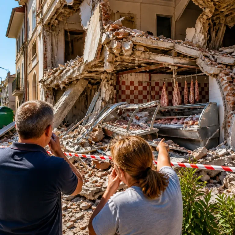 Vecinos de Pereira denuncian riesgo sanitario por carne podrida en carnicería derrumbada tras el sismo