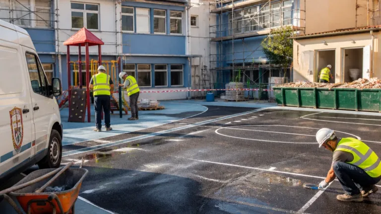 San Fernando acelera obras y mejoras en colegios públicos antes del inicio del curso