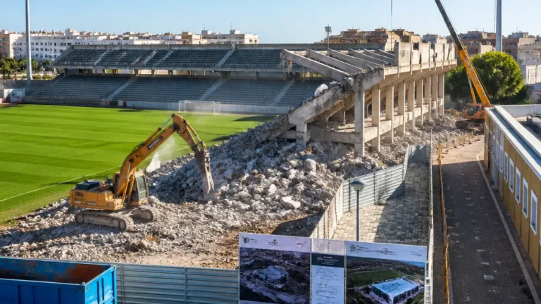 San Fernando inicia la remodelación del estadio Isla de León con inversión de 12,5 millones