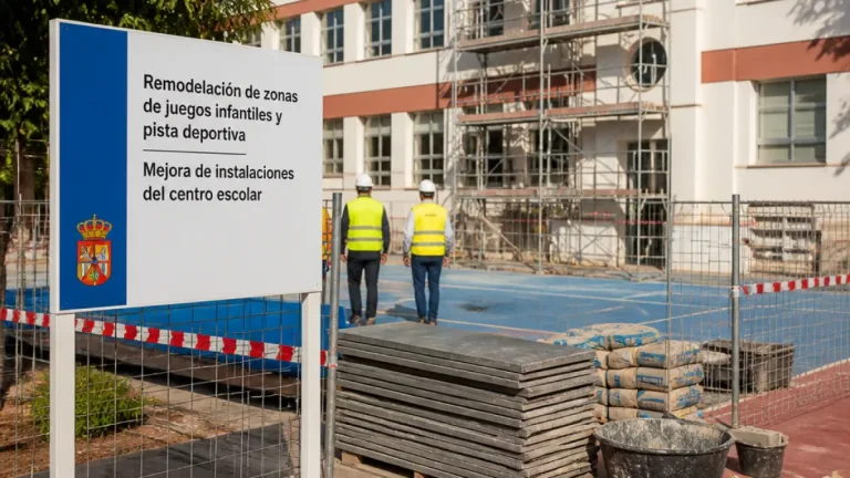 San Fernando intensifica obras en colegios públicos para llegar al inicio de curso en condiciones óptimas
