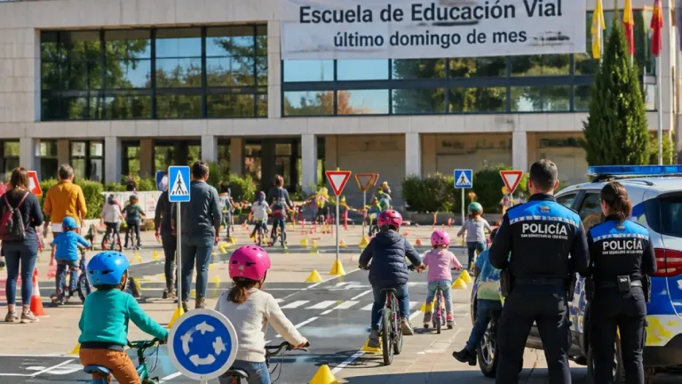 San Sebastián de los Reyes fija aperturas mensuales de la Escuela de Educación Vial 'Pedro Ramos'