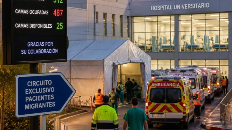 Sanidad asegura que Ceuta mantiene capacidad asistencial pese a la elevada presión migratoria