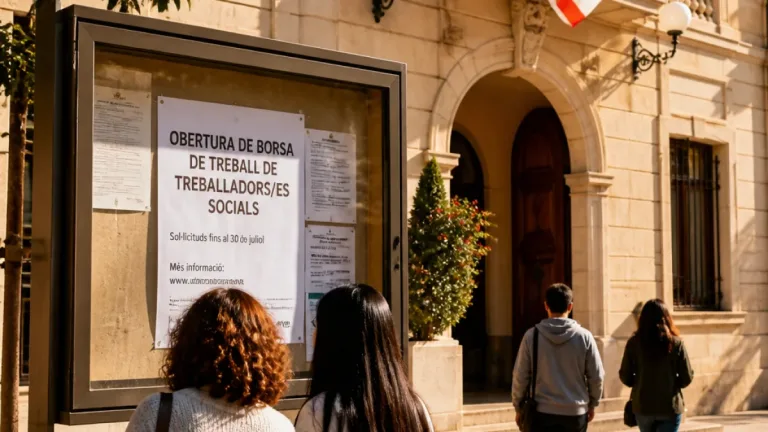Sant Boi de Llobregat abre una bolsa urgente de empleo para trabajadores sociales