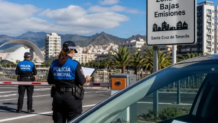 Santa Cruz de Tenerife exige la ITV en vigor para acceder a la Zona de Bajas Emisiones