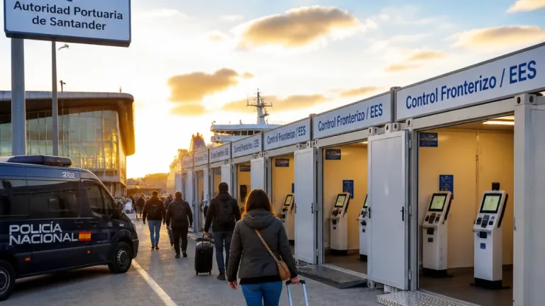 Santander instala el nuevo sistema automatizado de control fronterizo en la Estación Marítima y ferries