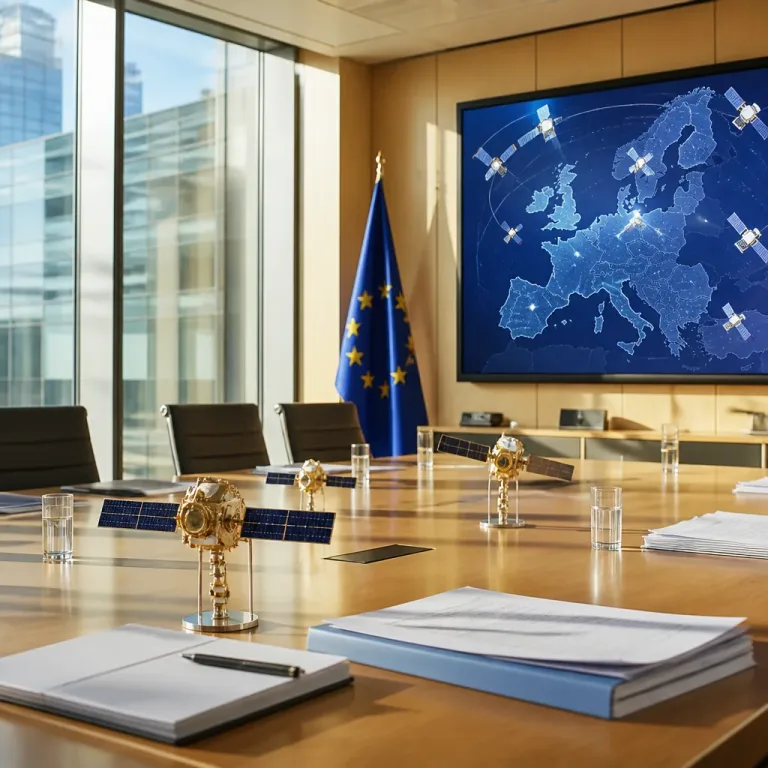 Telefónica y otras grandes telecos europeas negocian un consorcio para competir por frecuencias satelitales