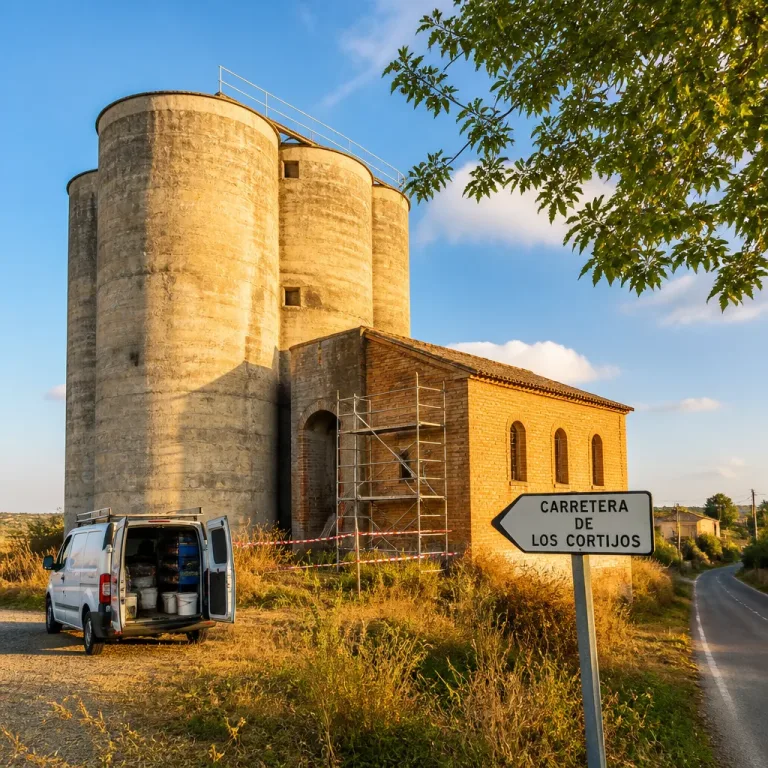 La Junta cede al Ayuntamiento de Porzuna la propiedad del antiguo silo para usos públicos