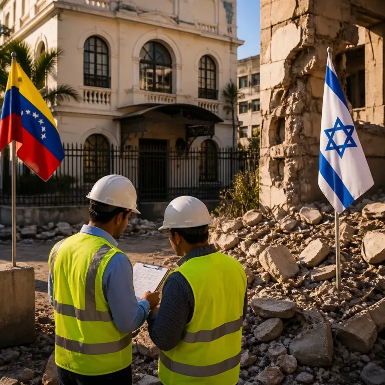 Venezuela e Israel acuerdan coordinar servicios consulares y mantener cooperación técnica tras los terremotos