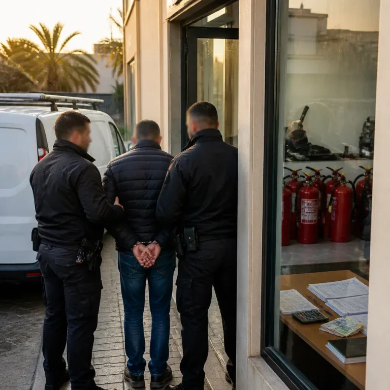 Detenido en Palma un comercial por presunta apropiación de pagos de clientes de una empresa de extintores