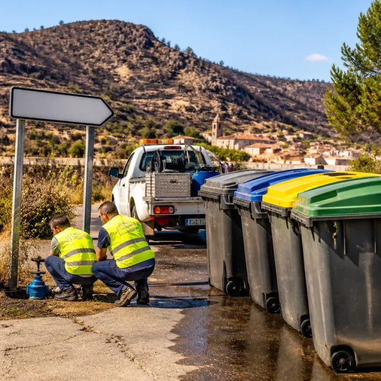 Giahsa prepara el restablecimiento de servicios esenciales en municipios afectados por el incendio de Niebla