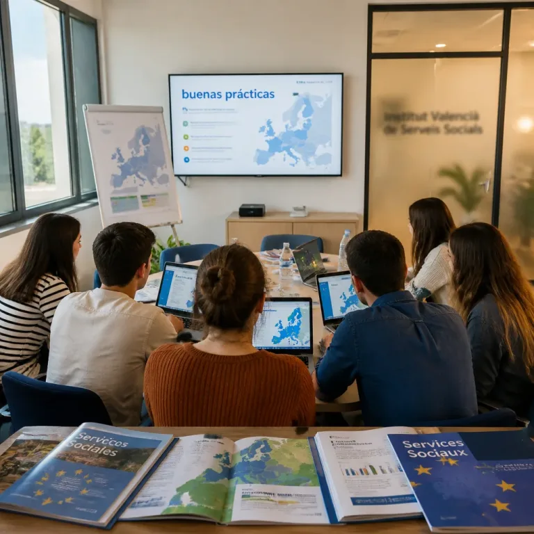 Seis estudiantes franceses evaluarán en València los servicios del IVASS para identificar buenas prácticas