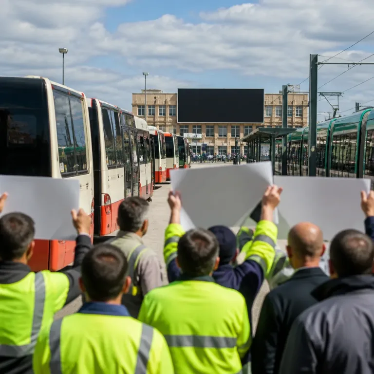 Huelga de autobuses en Murcia: cuatro días de paros por el calendario de descansos