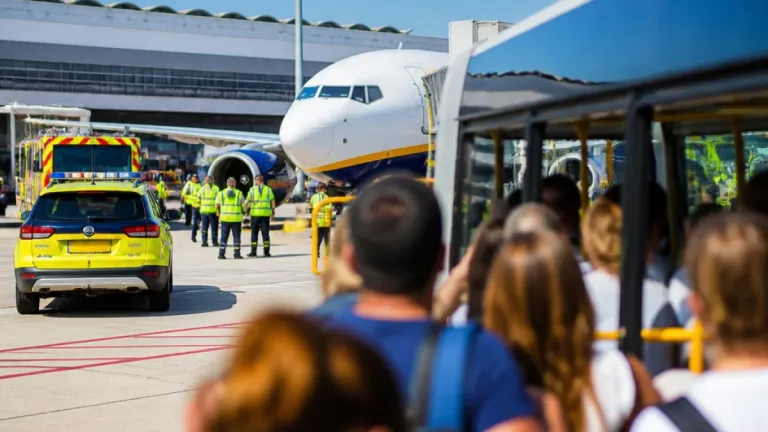 Sevilla: cancelada la actividad en el aeropuerto durante media hora por un aterrizaje forzoso