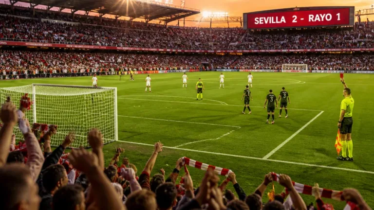 Sevilla comienza LaLiga 2026-27 con remontada y triunfo por 2-1 ante el Rayo