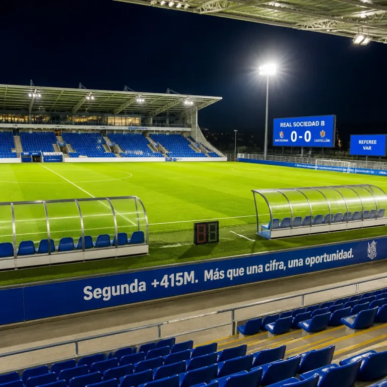 Real Sociedad B y Castellón se miden en Zubieta con árbitro Eder Mallo y la permanencia en juego