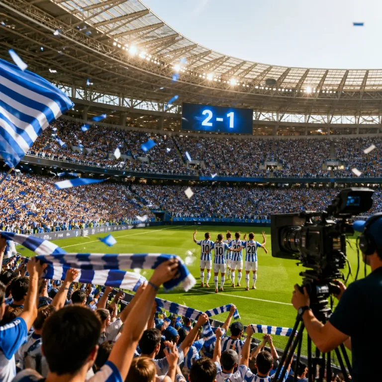 La Real Sociedad remonta al Espanyol y gana 2-1 en el Reale Arena