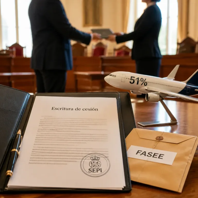 Expresidente de Plus Ultra acusa a la SEPI de exigirle ceder el control de la aerolínea