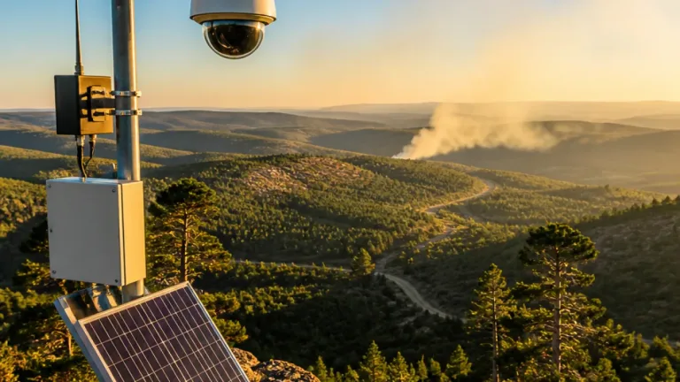 Soria, origen del sistema de cámaras que vigilará más de la mitad de Castilla y León contra incendios