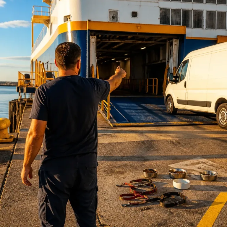 El conductor señala a la naviera tras morir 27 perros transportados en la bodega de un ferry