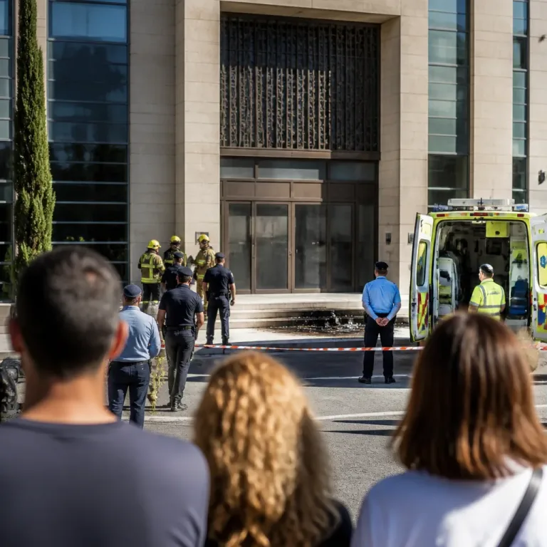 Fallece un hombre tras prenderse fuego frente a la Ciudad de la Justicia de Córdoba tras intentar acceder