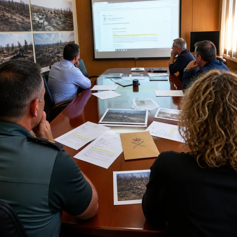 La Junta denuncia un intento de fraude que buscaba datos personales de ayuntamientos afectados por incendios