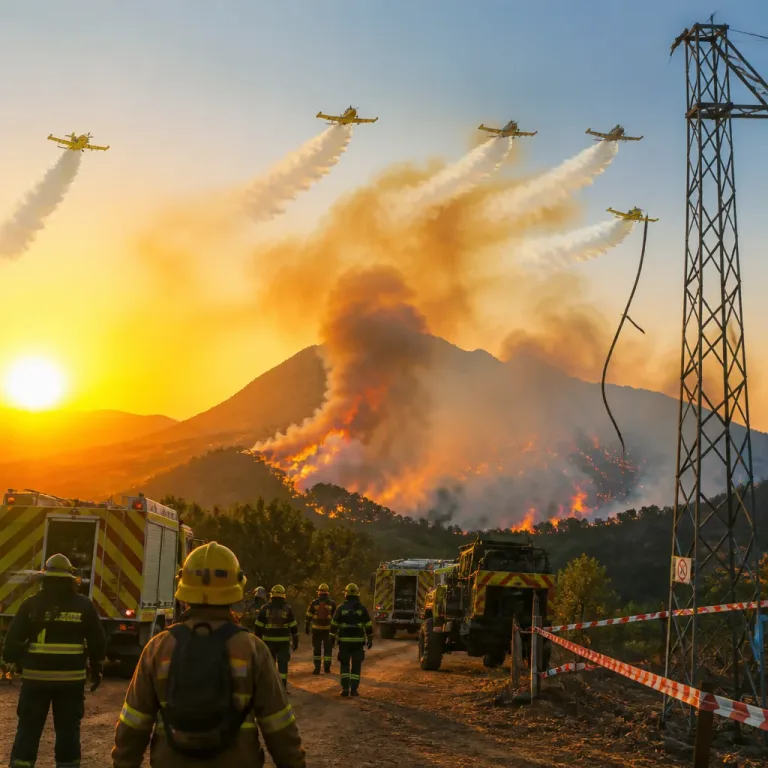 Activado el Plan Infomur y movilizados cinco medios aéreos para controlar un incendio en Jumilla