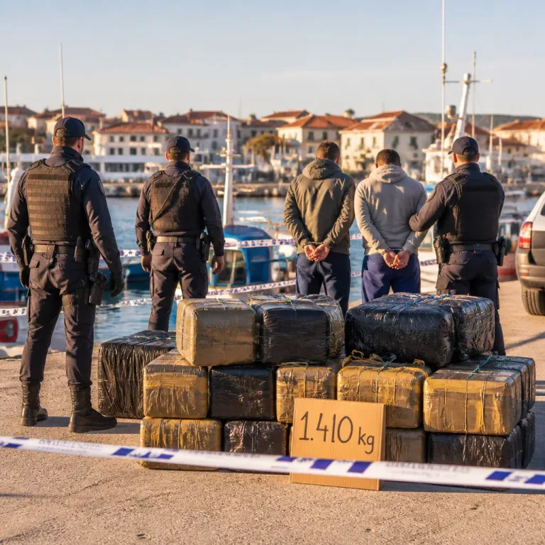 La Policía desarticula en Galicia al clan de los Fanchos y ocupa 1.410 kg de cocaína